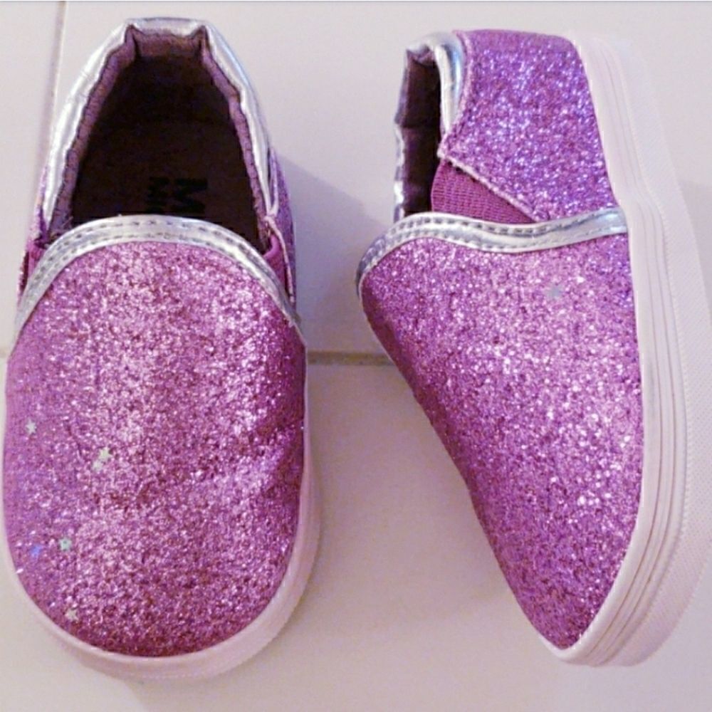 ‎Michael Kors Purple Baby Sneakers